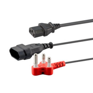 LinkQnet 2HEADED -1IEC & 2 PIN FEMALE SOCKET