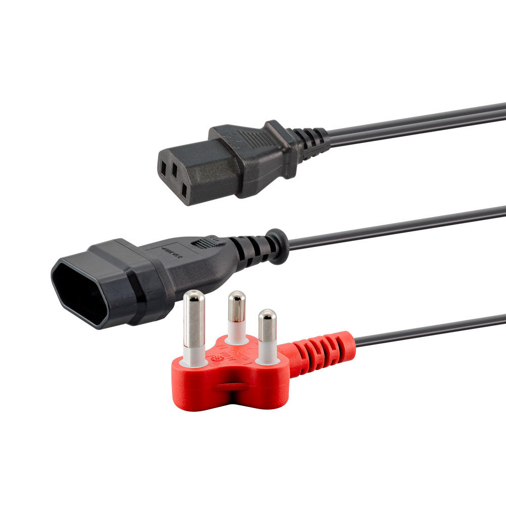 LinkQnet 2HEADED -1IEC & 2 PIN FEMALE SOCKET