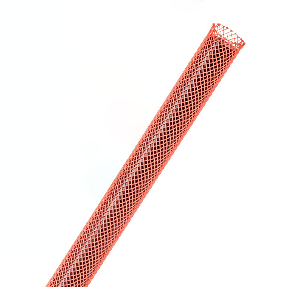 Techflex 1M BUNDLE BRAID 6.4MM NEON RED (PTN0.25NR)