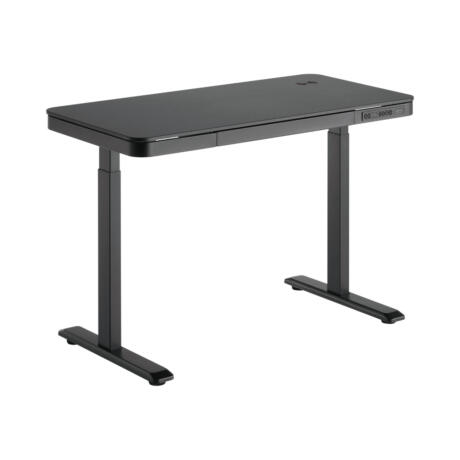 LinkQnet BRACKET ELECTRIC SIT STAND DESK,WLESS, (BLACK)