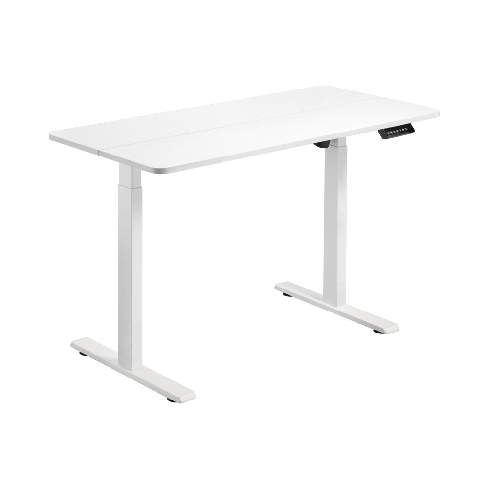 LinkQnet BRACKET ELECTRIC S-MOTOR SIT-STAND DESK WHITE..