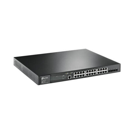 TP-Link 24-PORT GBE POE+, 4SFP OMADA CLOUD SWITCH