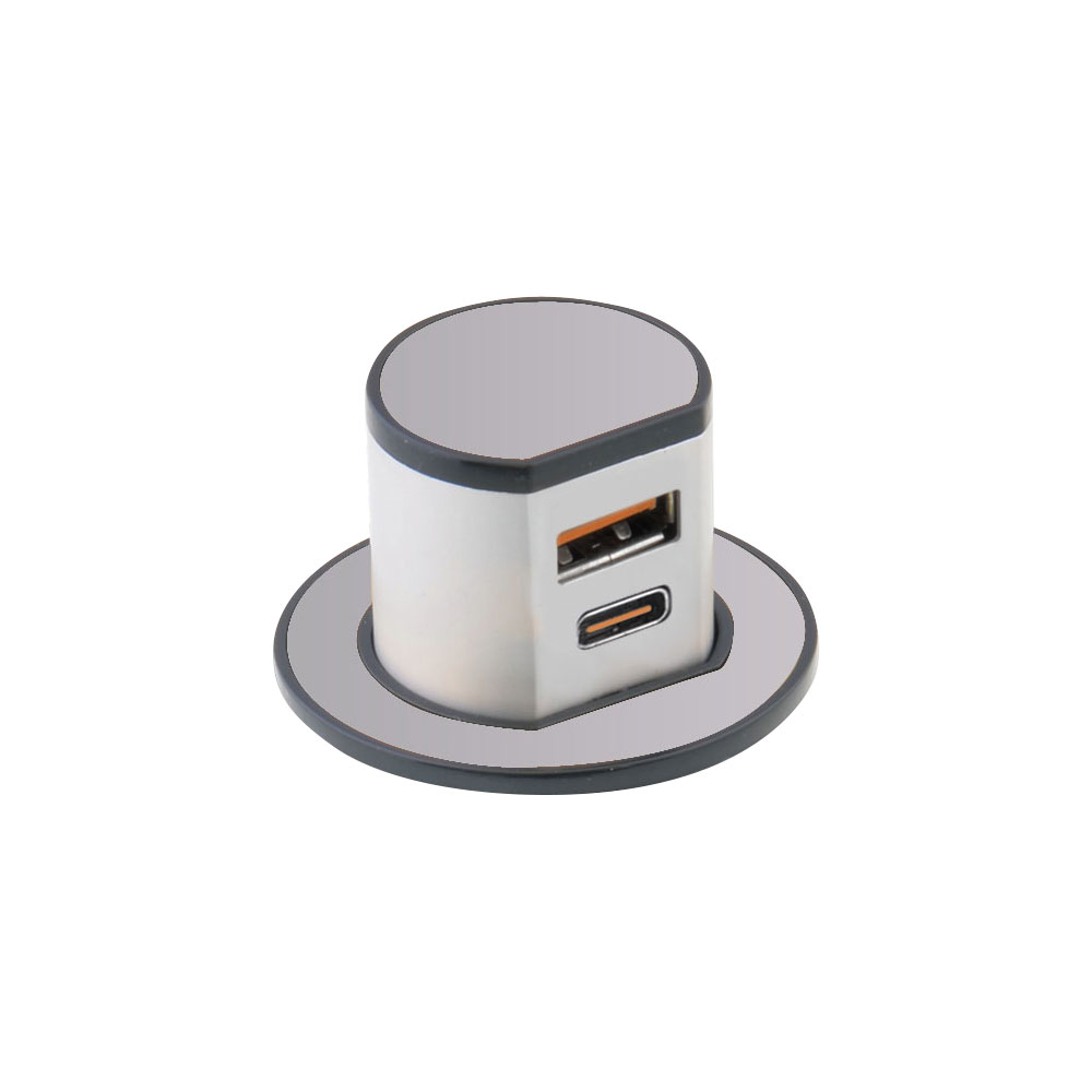 LinkQnet MINI POP-UP DUAL USB QUICK CHARGER(MAX.30W)