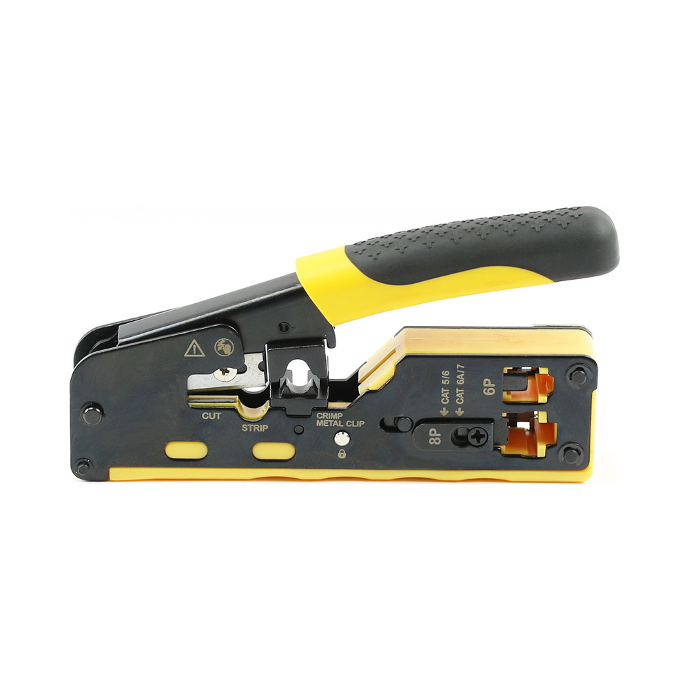Sprotek 3 IN 1,CRIMPING TOOL CAT5,6,7 PASS THROUGH