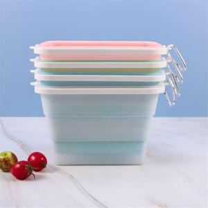 Silicone Foldable Food Storage Bag-Pink