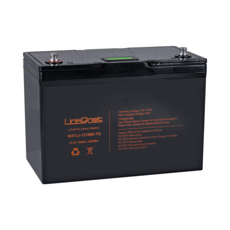 LinkQnet LQ BATTERY PACK  LIPO4 12V 100AH LCD BMS..,