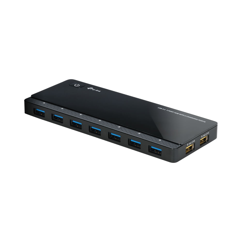 TP-Link USB3.0 7-PORT HUB, X 2 CHARGING POINTS