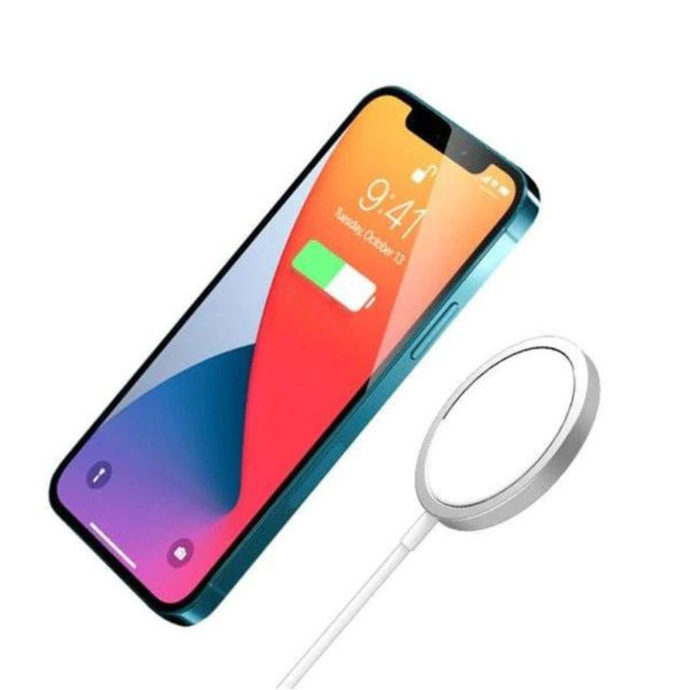 2 in 1 Wireless Charger with Extended Phone Holder (Grey) - Image 6