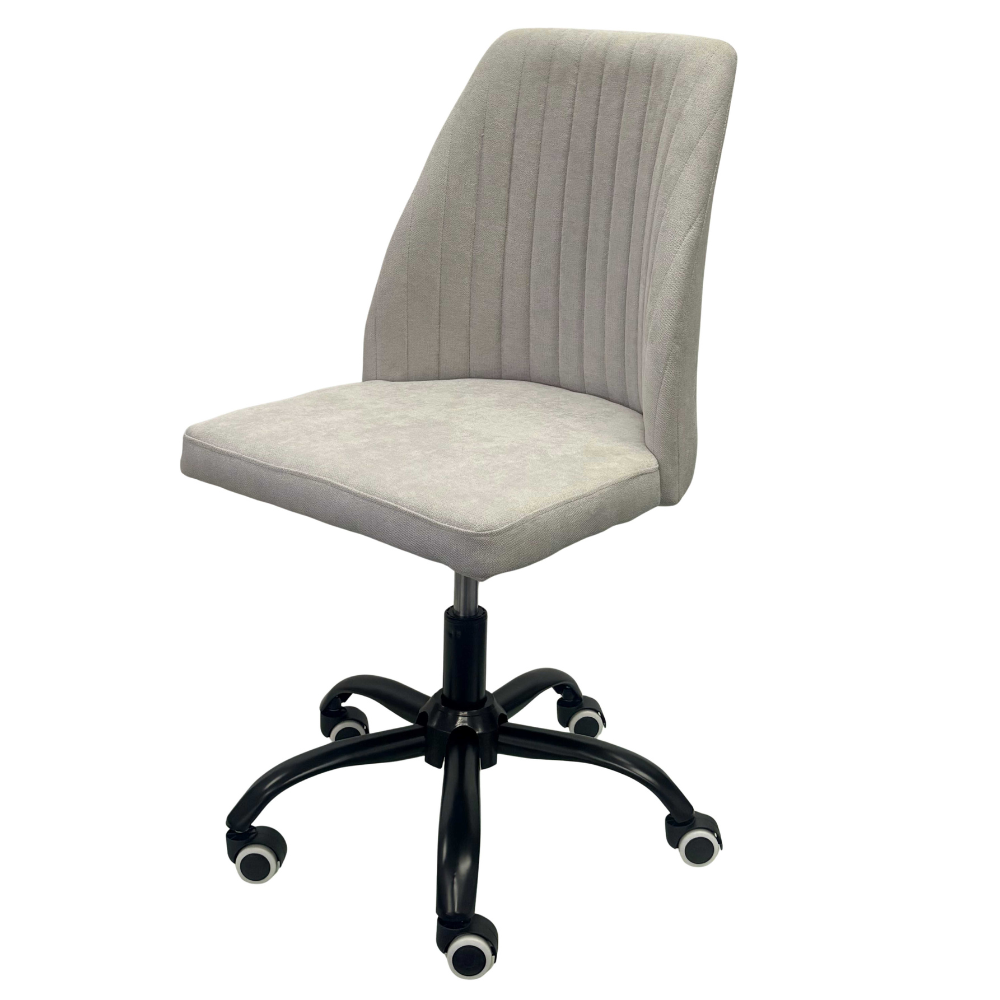 Oriela Minimalist Office Chair - L. Grey - Fine Living - Image 4