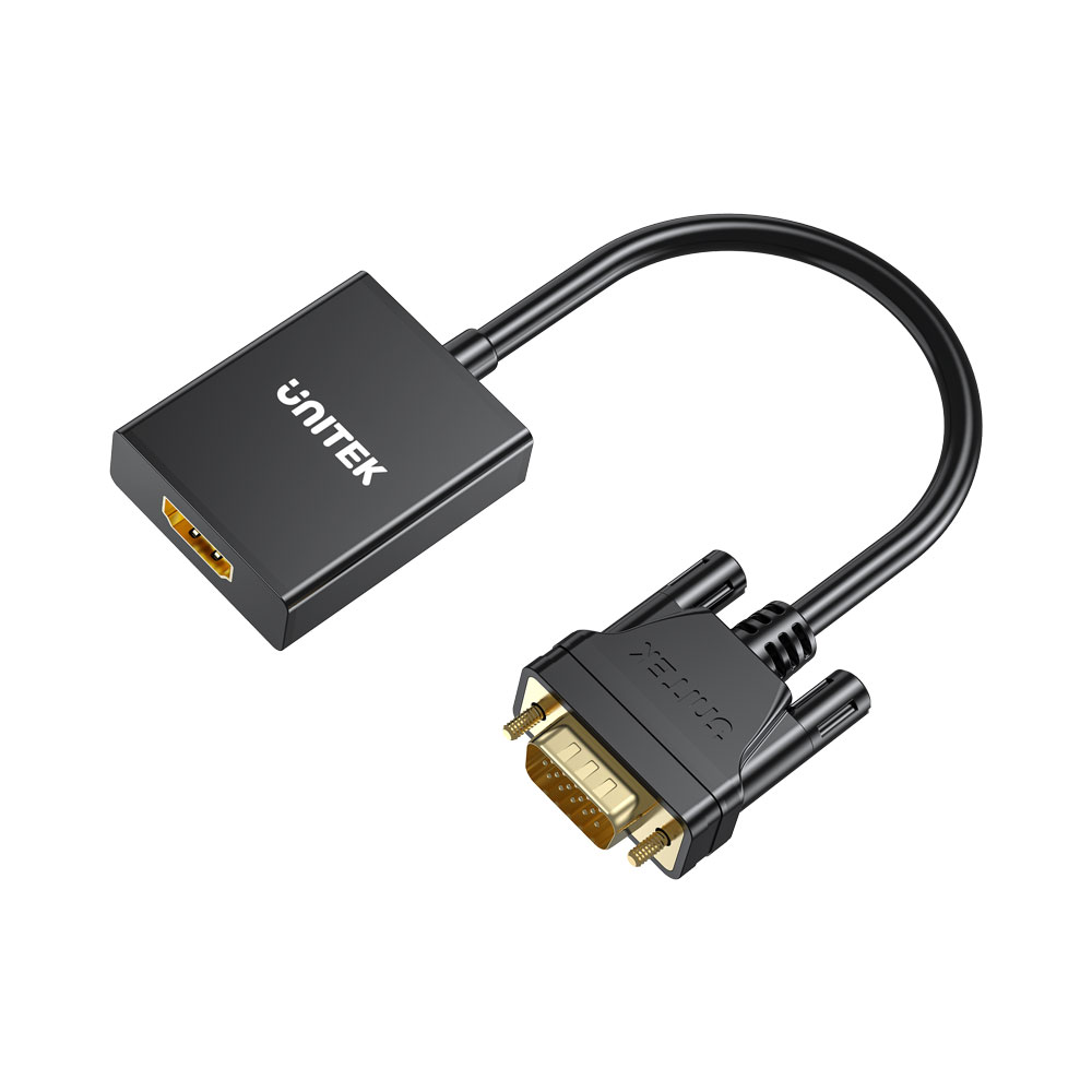 Unitek VGA TO HDMI ADAPTER- AUDIO(V1112A)