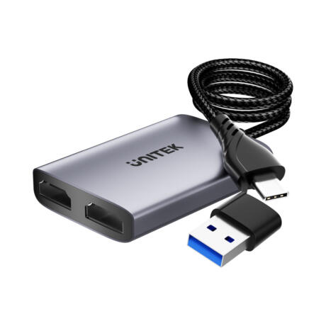 Unitek USB C/A DUAL HDMI ADAPTER (V1427A01)