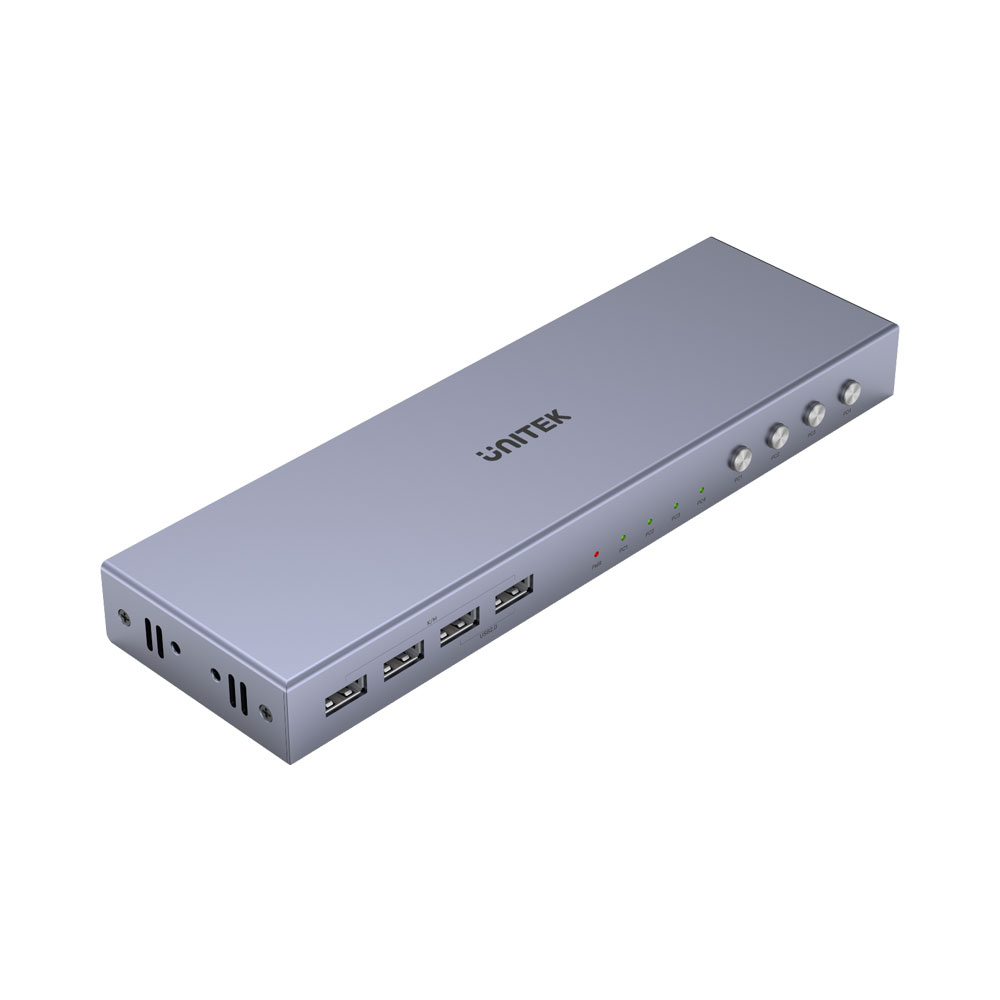 Unitek HDMI 4K KVM SWITCH 4IN1 OUT 4-PORT (V306A)