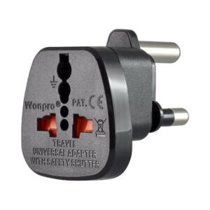 LinkQnet WAS-10L BRITISH FEMALE TO SA MALE BLACK ADAPTER