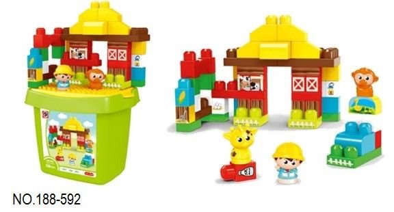 Jeronimo Block Bucket - Green 58pc - Image 5