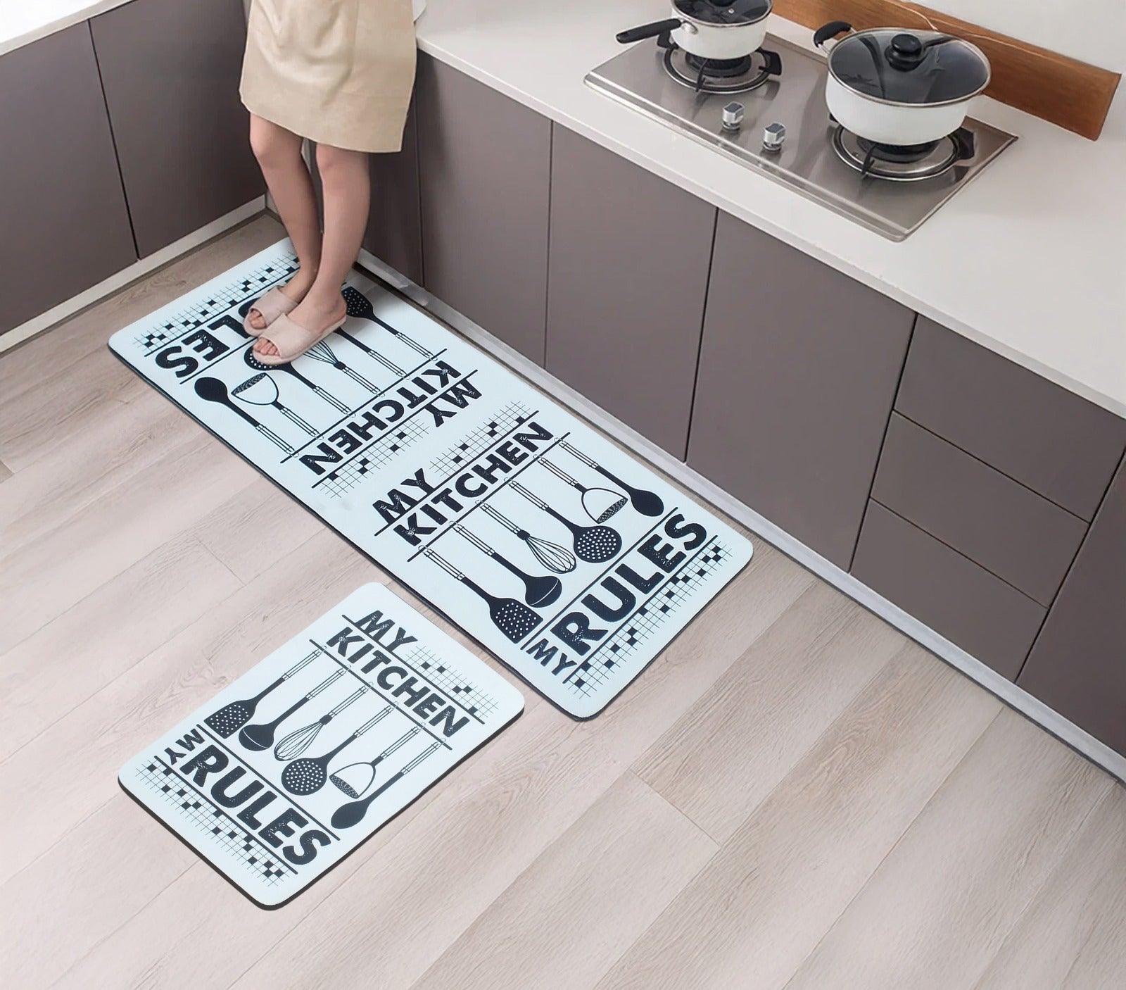 My Rules Kitchen Mat - 2pc - Image 8