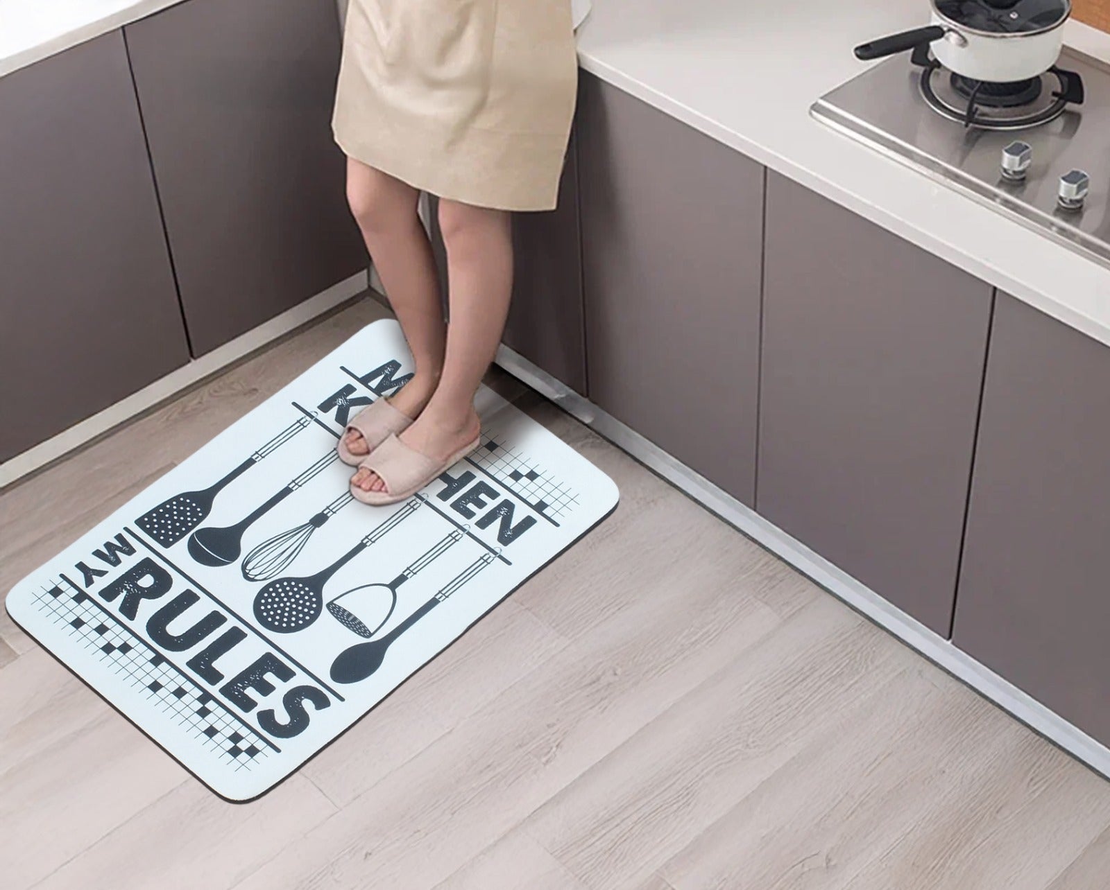 My Rules Kitchen Mat - 2pc - Image 12