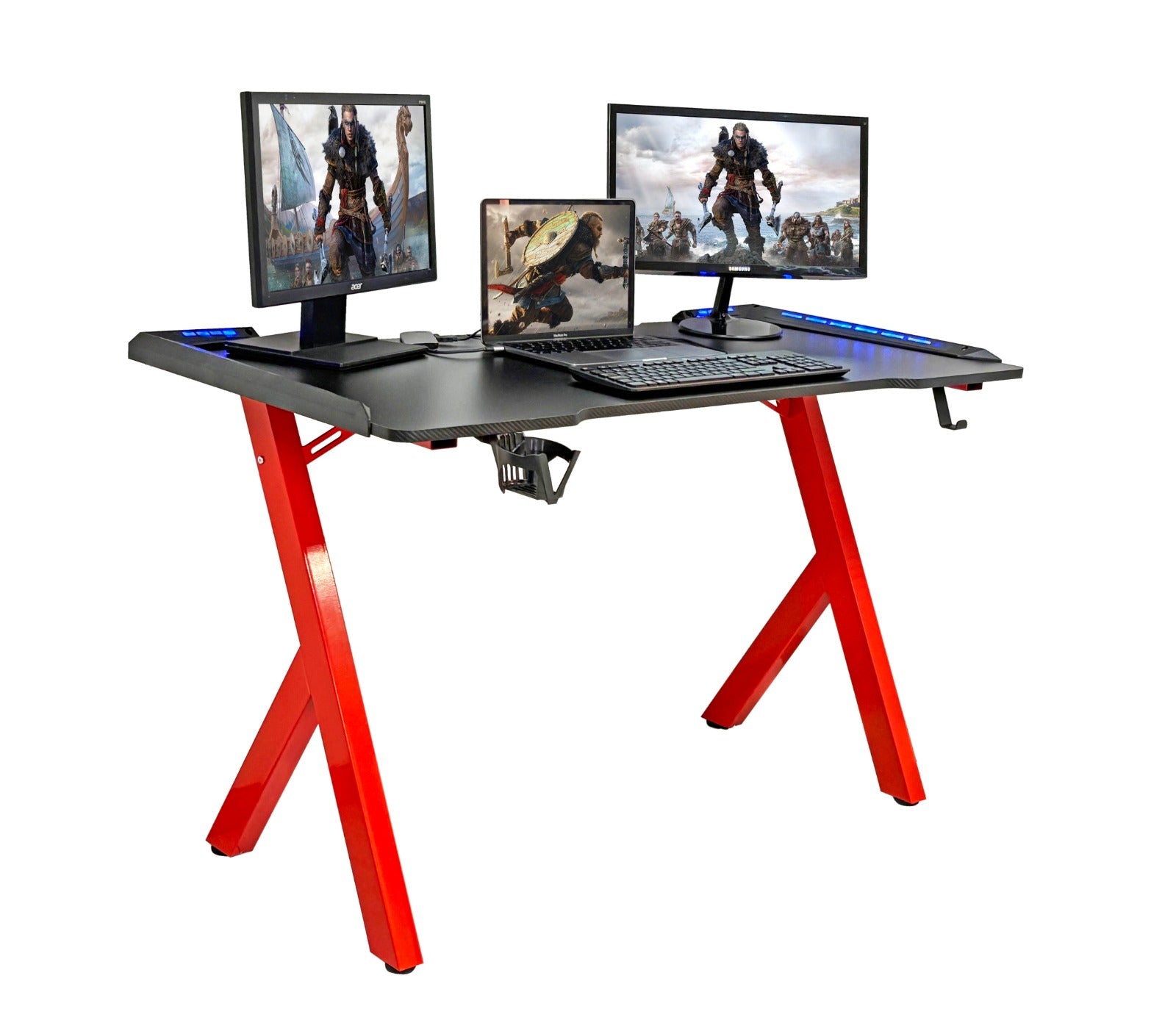 LumiDesk LED Light Gaming Desk - Fine Living - Image 5
