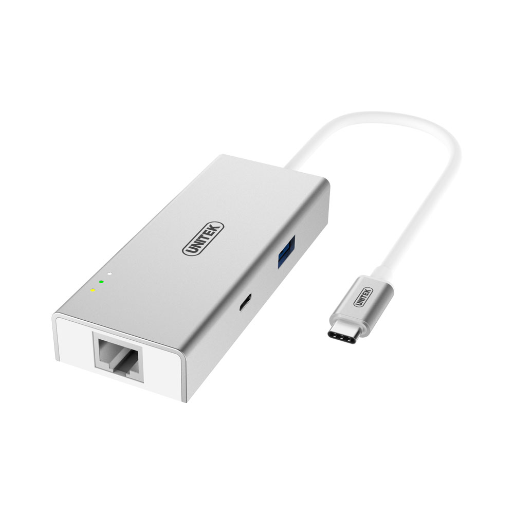 Unitek USB3.1 TYPE-C, USBA, HDMI, LAN (Y-9117)