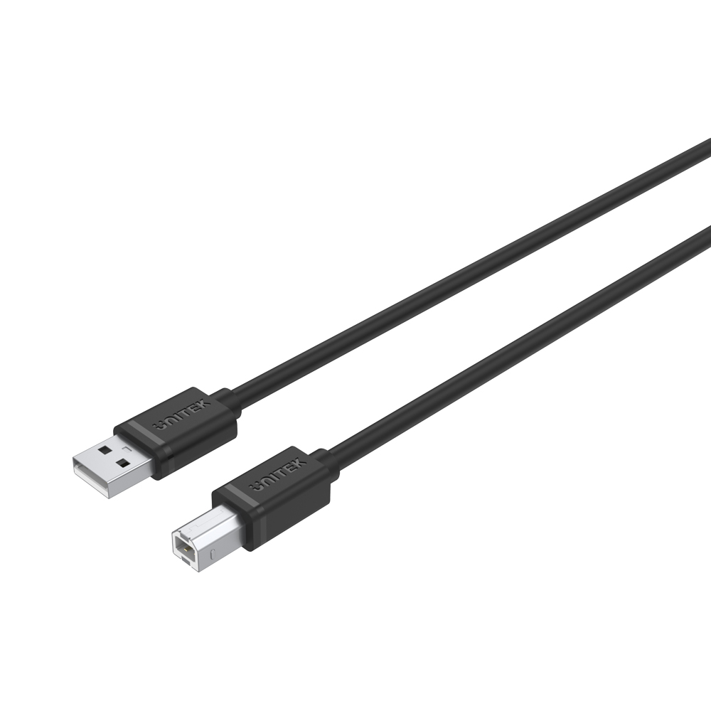 Unitek 3M USB2.0 AM TO BM CABLE-(Y-C420GBK)