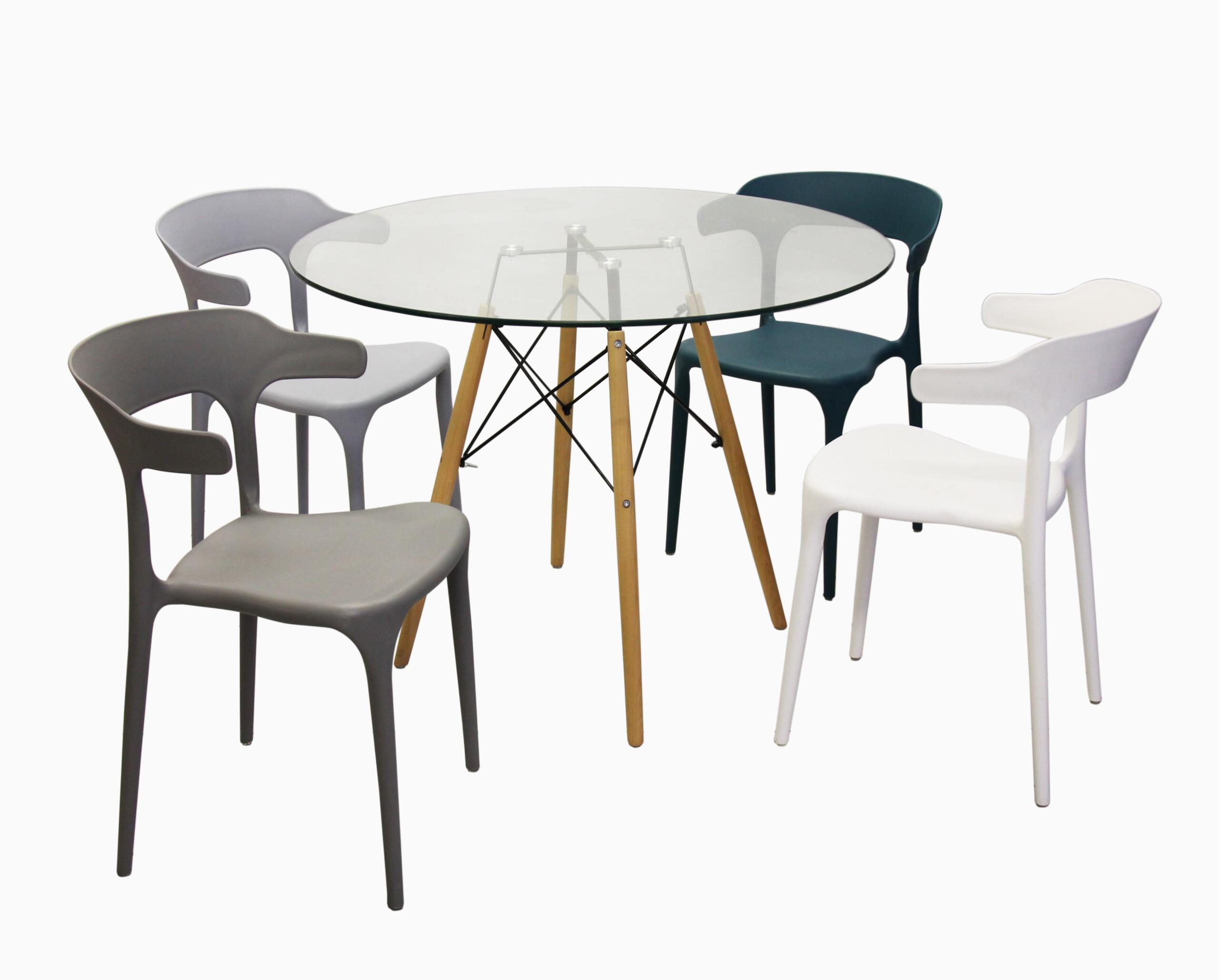 Chester Cafe Chair - White - Image 3