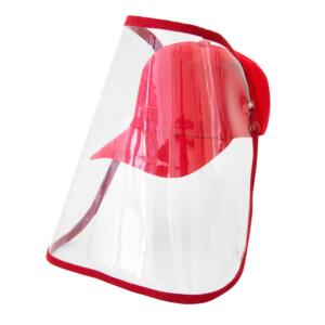 Red Kiddies Cap with Visor