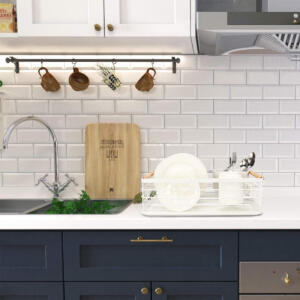 Fine Living MASIMO Dish Rack - Matte White