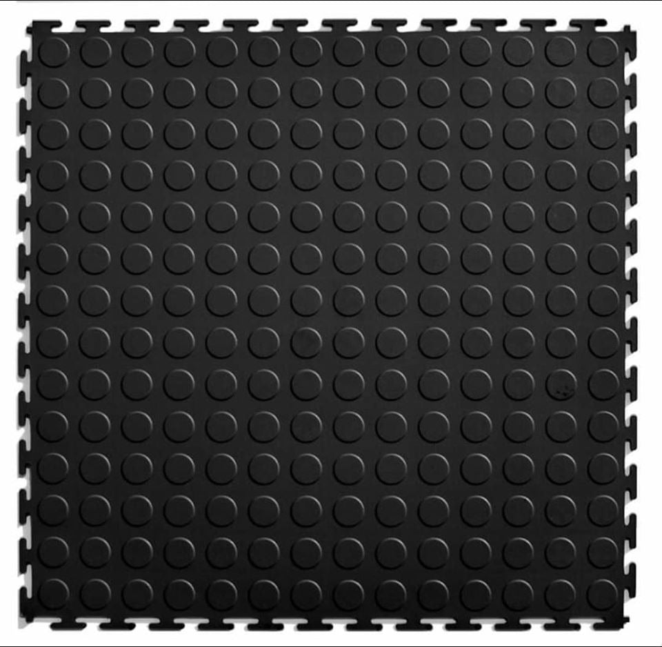 Interlocking tiles - black 1sqm - Image 2