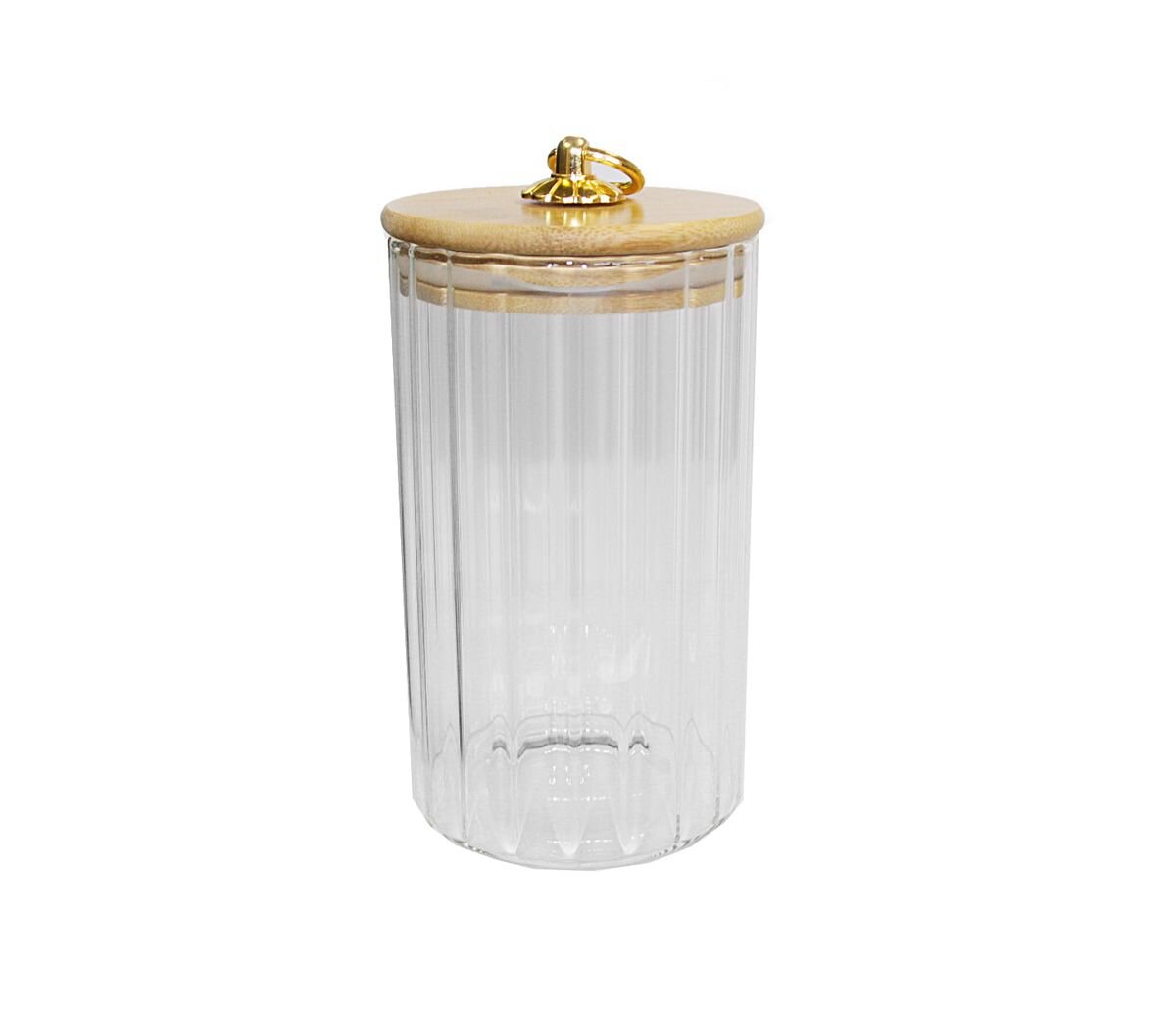 Pantry Delight Jar with Bamboo Lid - Image 3