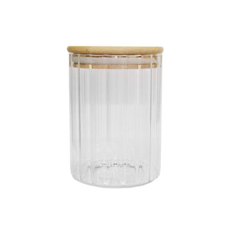 Pantry Gem Jar with Bamboo Lid