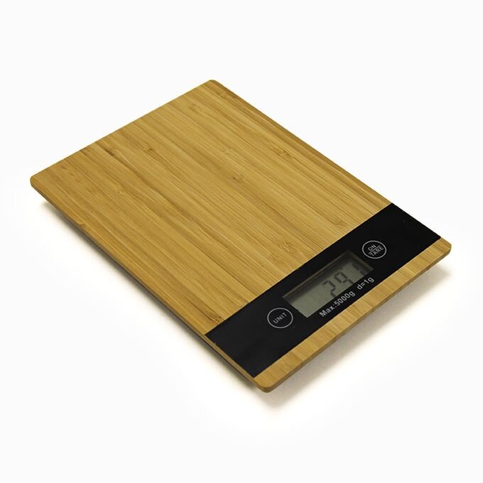 Fine Living Bamboo Kitchen Scale - Image 4