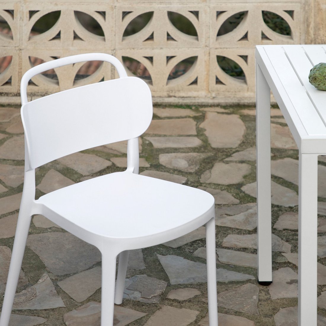Savona Chair - White - Fine Living - Image 4